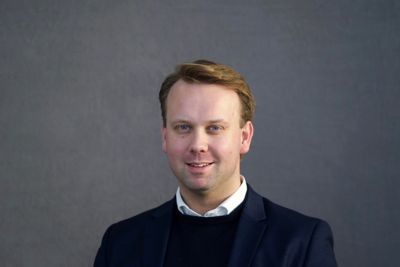 Portrettbilde av Øyvind Knudsen, Markedsdirektør Hyundai Norge. Portrettbilde.