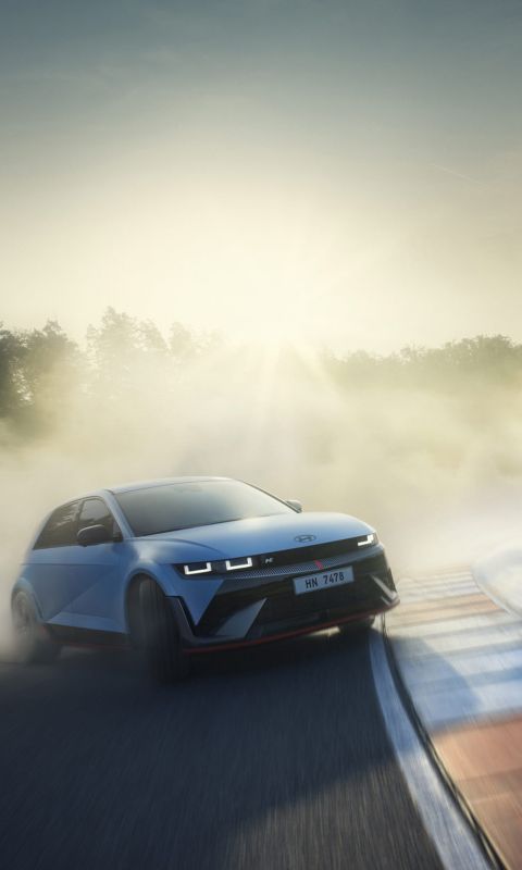 IONIQ 5 N en pista.