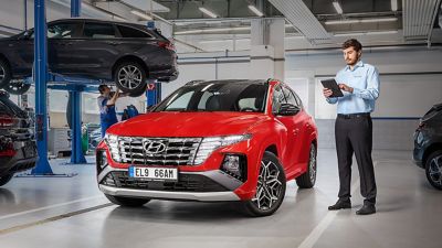 Servisní poradce Hyundai u modelu TUCSON