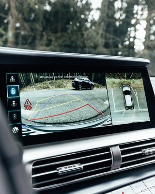 Around-View-Monitor des Hyundai NEXO.