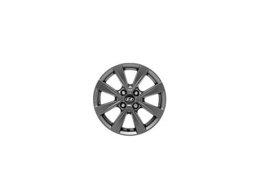 Felg 15’’ –Aluminiumsfelg–Bijarimgraphite. Foto.