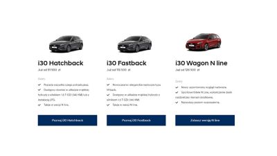 Oferta samochodów marki Hyundai i30