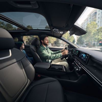 Hyundai TUCSON wnętrze