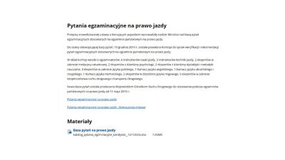 Najważniejsze informacje o egzaminie na prawo jazdy wraz z pytaniami