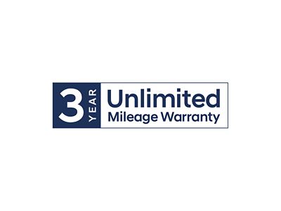 Hyundai 3 year unlimited mileage warranty.