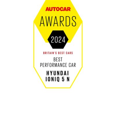 Autocar Best Performance Car badge