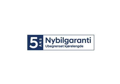 Garantilogo Hyundai Norge 5 år. Logo.