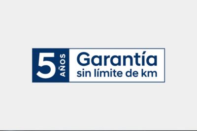 Garantía Hyundai de 5 años sin límite de kilometraje