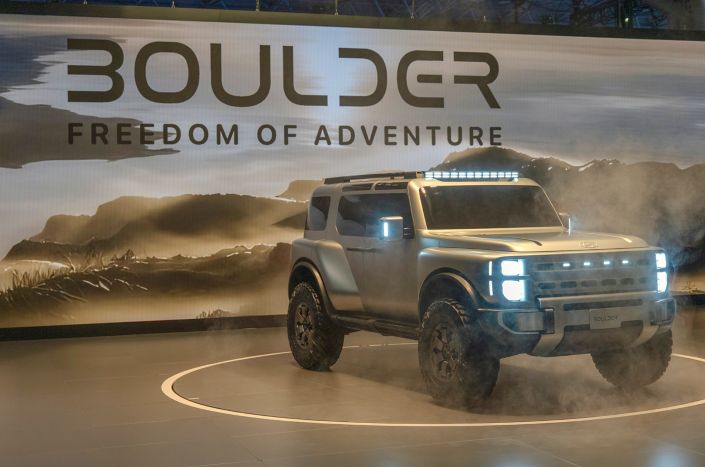 Światowa premiera Hyundai Boulder Concept podczas targów w Nowym Jorku