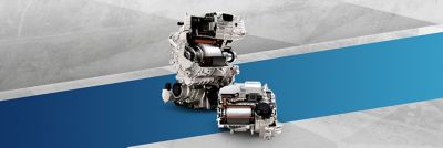 The all battery electric engines of the IONIQ 5. 
