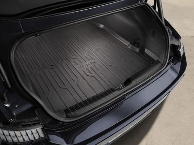 Hyundai IONIQ 6 trunk liner inside the trunk.