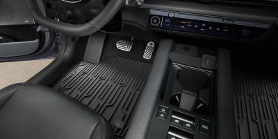 Hyundai IONIQ 6 all weather mats of the Genuine Accessories collection.