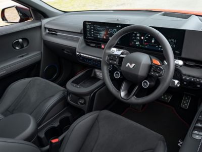 Hyundai IONIQ 5 N Cockpit view.