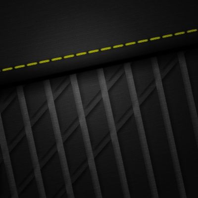Black Cloth Stripes Lime
