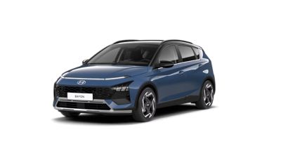  Hyundai BAYON, frilagd modellbild sedd framifrån