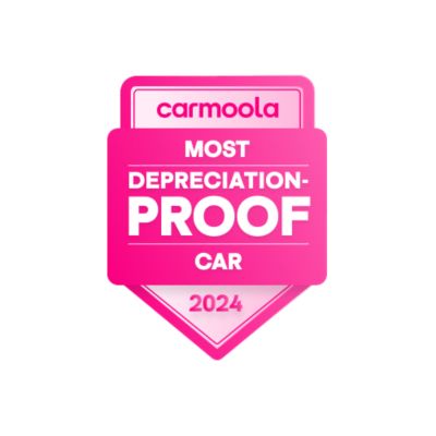 Carmoola Best long-term value car award badge