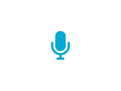 Icon of a microphone.