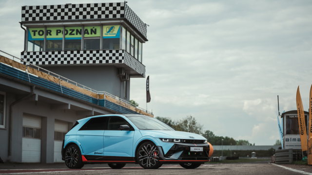Hyundai IONIQ 5 N na Torze Poznań