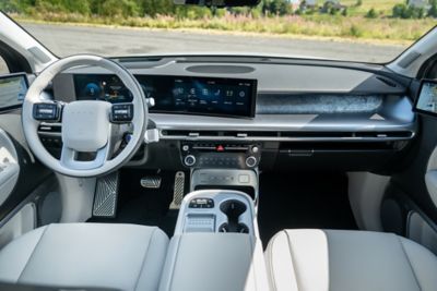 IONIQ 5 vystavený v centru E-mobility.