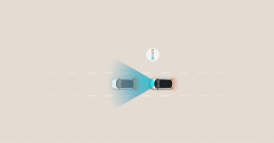 Système de freinage d’urgence autonome 2.0 de Hyundai KONA.