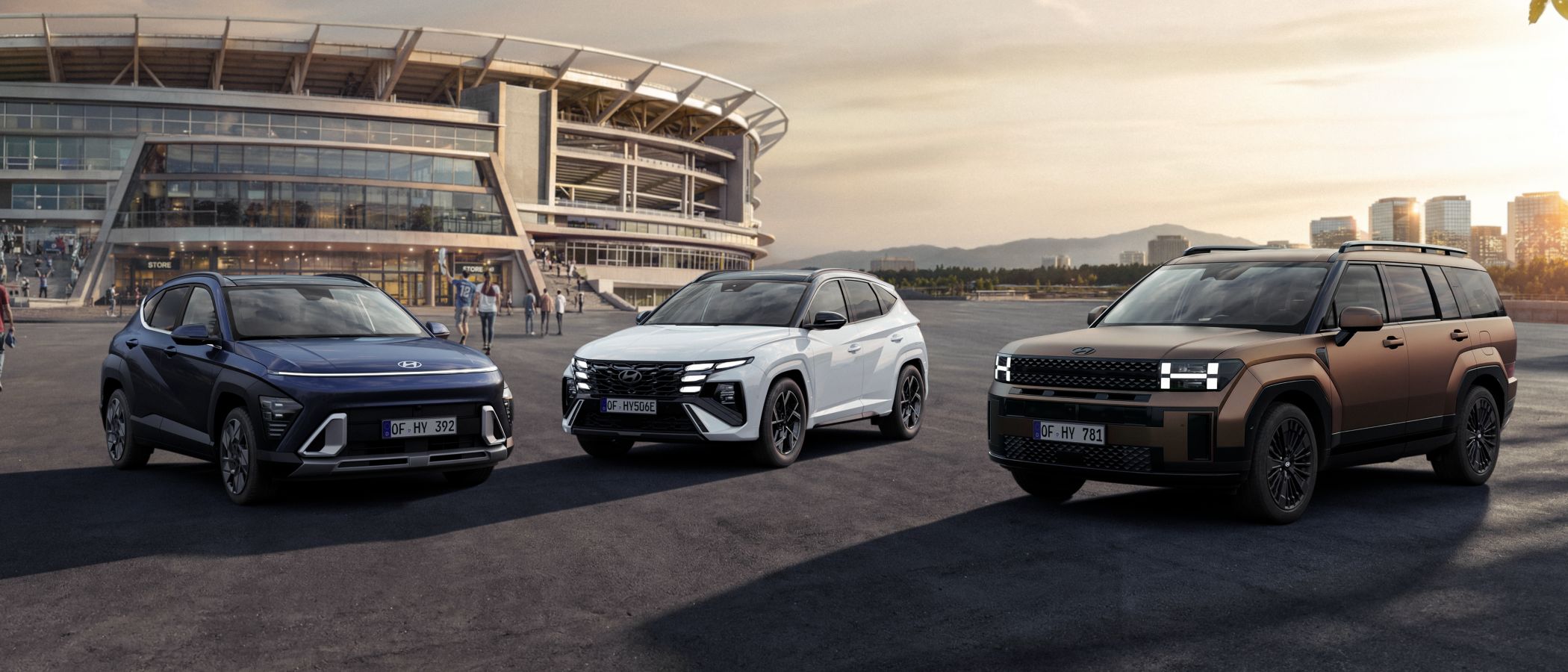 SUV vozidlá Hyundai v akcii