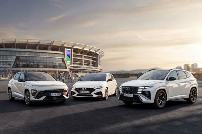 Sportlich: Hyundai präsentiert N Line Modelle zur FIFA WM 2026™ mit Powerleasing-Konditionen