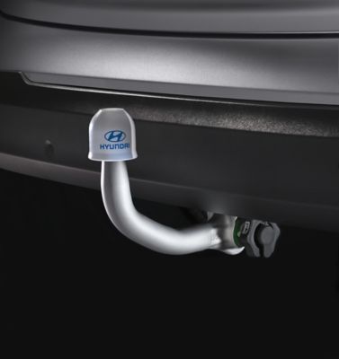 Tow bar with Hyundai emblem from Hyundai Genuine Accessories.