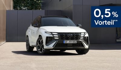 Ein Hyundai TUCSON Plug-in Hybrid