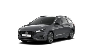 Der Hyundai i30 Kombi von schräg vorne.
