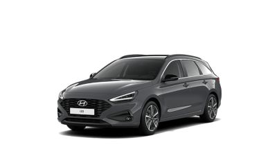 Der Hyundai i30 Kombi von schräg vorne.