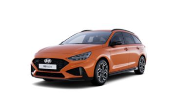 Hyundai i30 Kombi N Line in 3/4 Ansicht