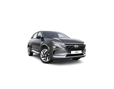 Ansicht des Hyundai NEXO von schräg vorne.