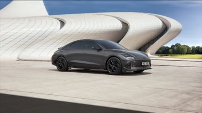 IONIQ 6 Business zijaanzicht