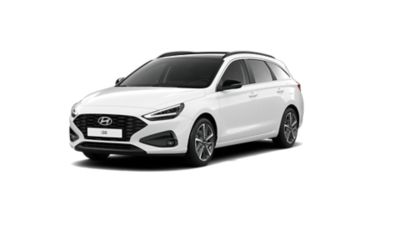 Bílý model i30 Kombi