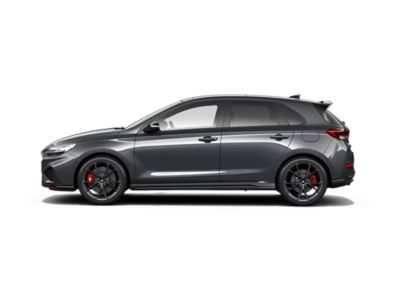 Opciones de color del nuevo Hyundai i30 N: Dark Knight Gray Pearl