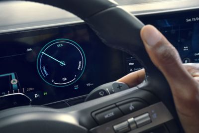 The new Connected Car Navigation Cockpit with Over The Air (OTA) of the all-new Hyundai KONA.