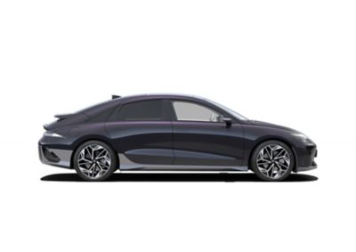 Le style Streamliner unique de Hyundai IONIQ 6 aux lignes épurées et à la silhouette aérodynamique.