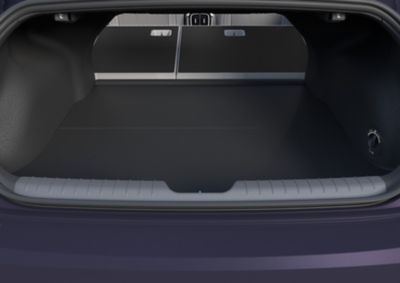 The boot area of a Hyundai IONIQ 6.