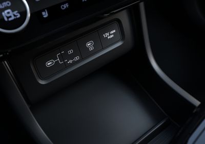 TUCSON centre console.