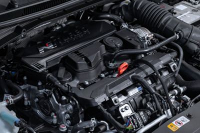 Der 1.6-Liter-Turbomotor des Hyundai i20 N.