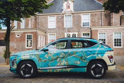 Hyundai, KONA, Van Gogh museum, Amandelbloesem