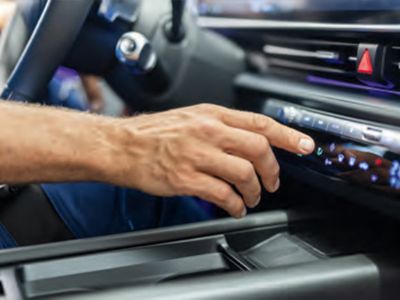 Dashboard airco reiniging