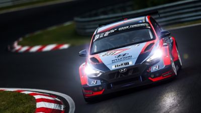 Hyundai in pista