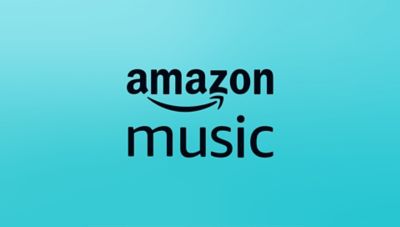 Amazon-Musikbildschirm im Inneren des Hyundai KONA Electric.