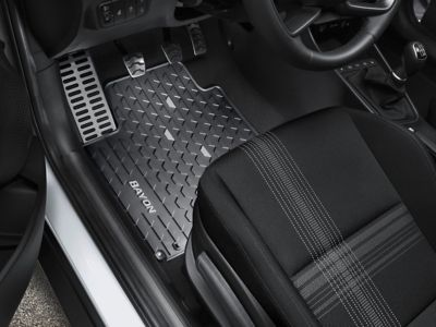 Hyundai BAYON All weather mats protection accessories.