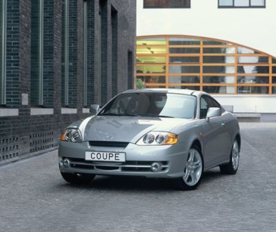 Tweede generatie Hyundai Coupé.