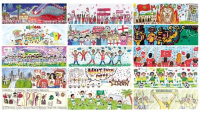And the winner is... from kid’s creativity to a FIFA World Cup™ Team Bus
