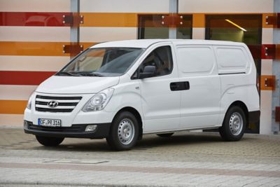 Bedrijfswagen-uitvoering tweede generatie Hyundai H-1.