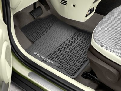 Hyundai INSTER All weather mats protection accessory.