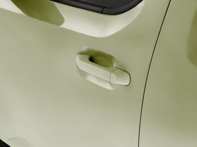 Beschermfolie deurgrepen op Hyundai INSTER.